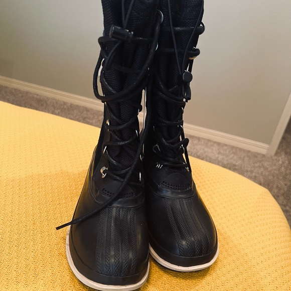 Women's boots in black in size 7.5 waterproof - Picture 8 of 10